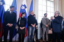 8. 2. 2016, Ljubljana – Rekorden obisk Predsednike palae ob slovenskem kulturnem prazniku (STA/Ane Malovrh)